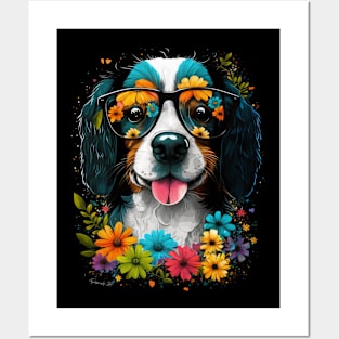 Colorful puppy Dog design #2 Posters and Art